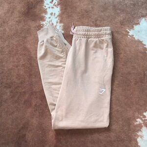 Gym Shark Cream Joggers